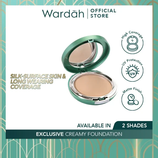 𝐑𝐀𝐃𝐘𝐒𝐀 - Wardah Exclusive Creamy Foundation - Foundation Cream - Image 2