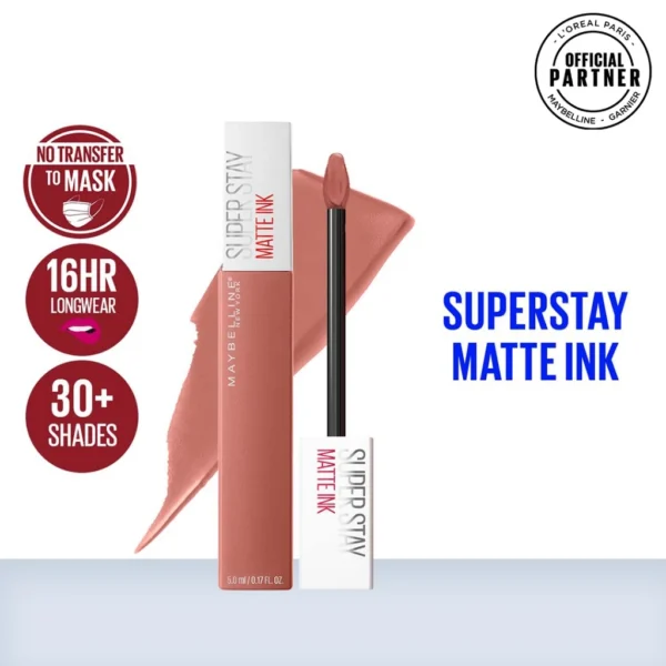 RADYSA - Maybelline Superstay Matte Ink - Vinyl Ink - Liquid Matte Lipstick Lipcream / SUPERSTAY VYNIL INK - Image 7