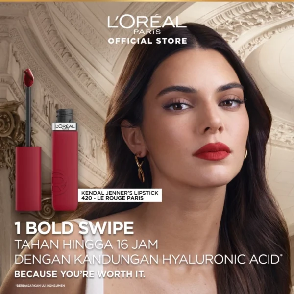 𝐑𝐀𝐃𝐘𝐒𝐀 - Loreal Paris Infallible Matte Resistance Liquid Lipstick - Loreal Lipstick - Lipcream Lee Matte 5ml - Image 2